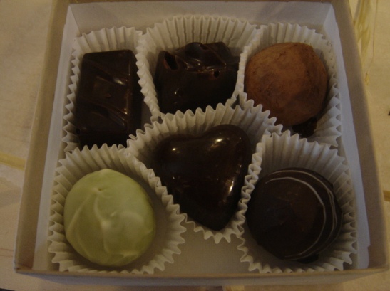 Box of Kee's Chocolates